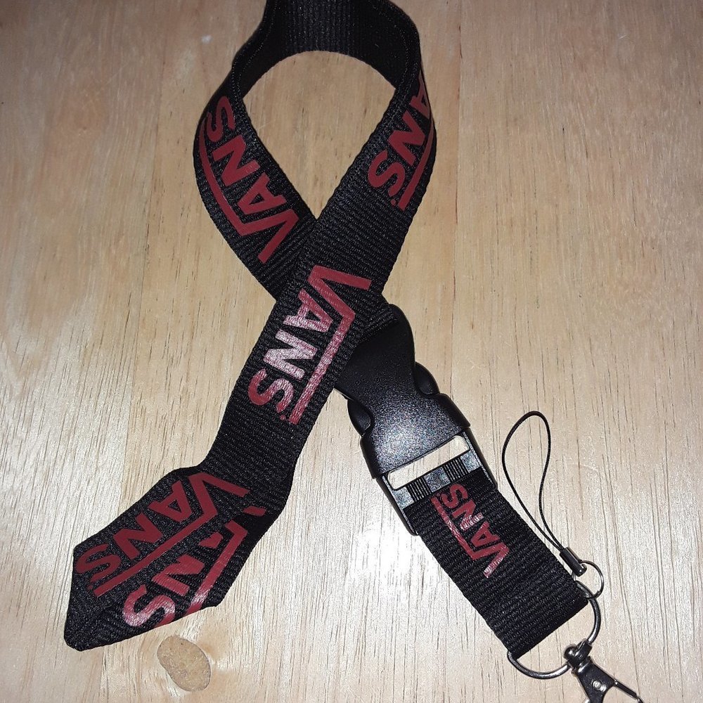 Vans Black One Size Lanyard with Clip 2 - Picture 4 of 8